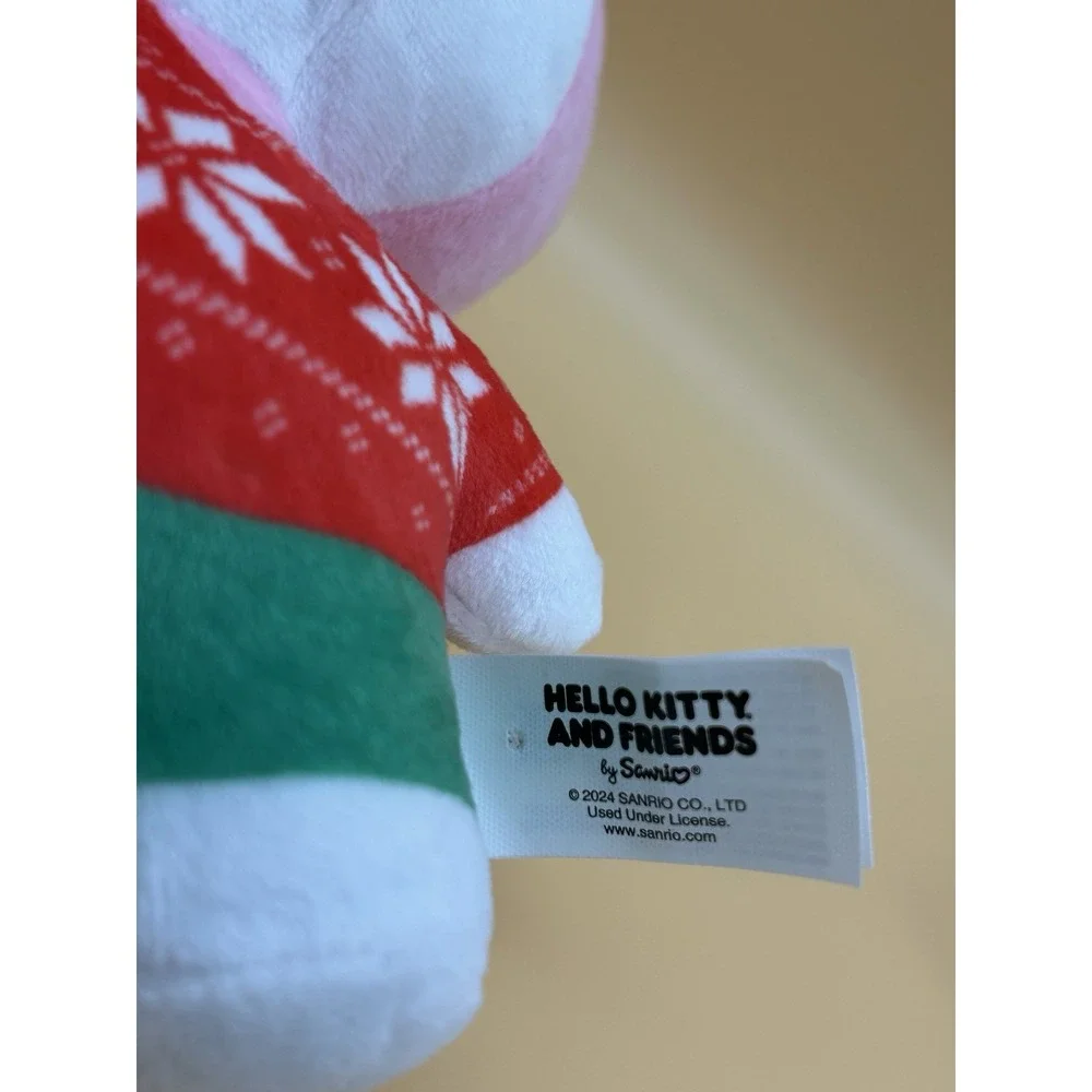 Sanrio Hello Kitty & Friends Holiday Plush Lot My Melody Kuromi Christmas